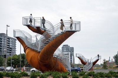 【公共藝術(shù)研究】&ldquo;Dendrites&rdquo;樹突--城市公共藝術(shù)景觀臺設計